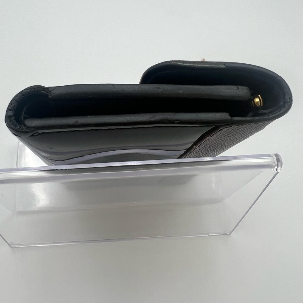 Louis Vuitton Monogram Wallet Vernis Cherry Wood Noir- LIKE NEW! - Picture 6 of 7